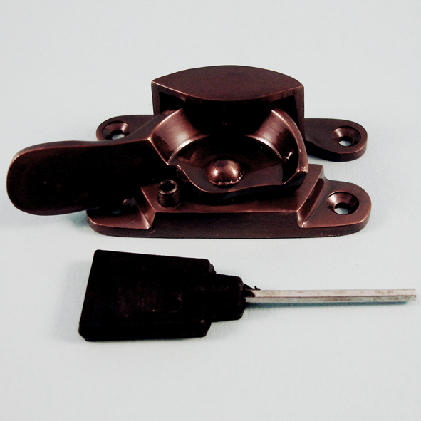 THD183L/BRO • Locking • Imitation Bronze • Locking Fitch Sash Fastener